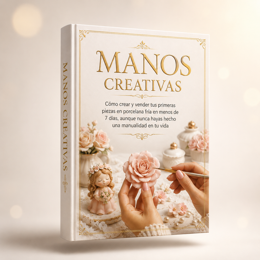 MEGA PACK - Guia Manos creativas + curso grabado + 4 bonos GRATIS